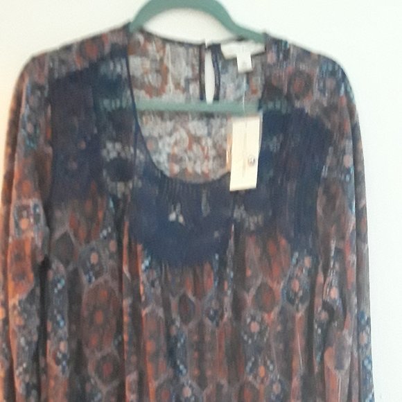 Boho top by Vintage America - Picture 1 of 7